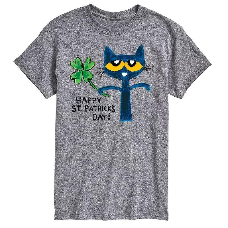 Big & Tall Pete The Cat Happy St Patricks Day, Mens Product Image