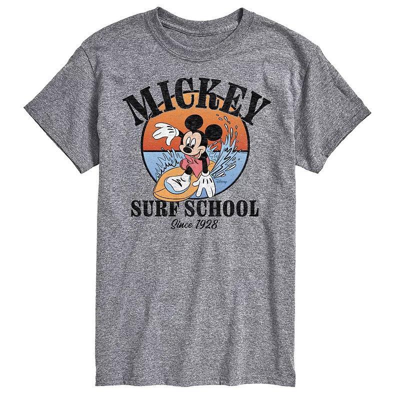 Disneys Mickey Mouse Mens Surf School Graphic Tee Product Image