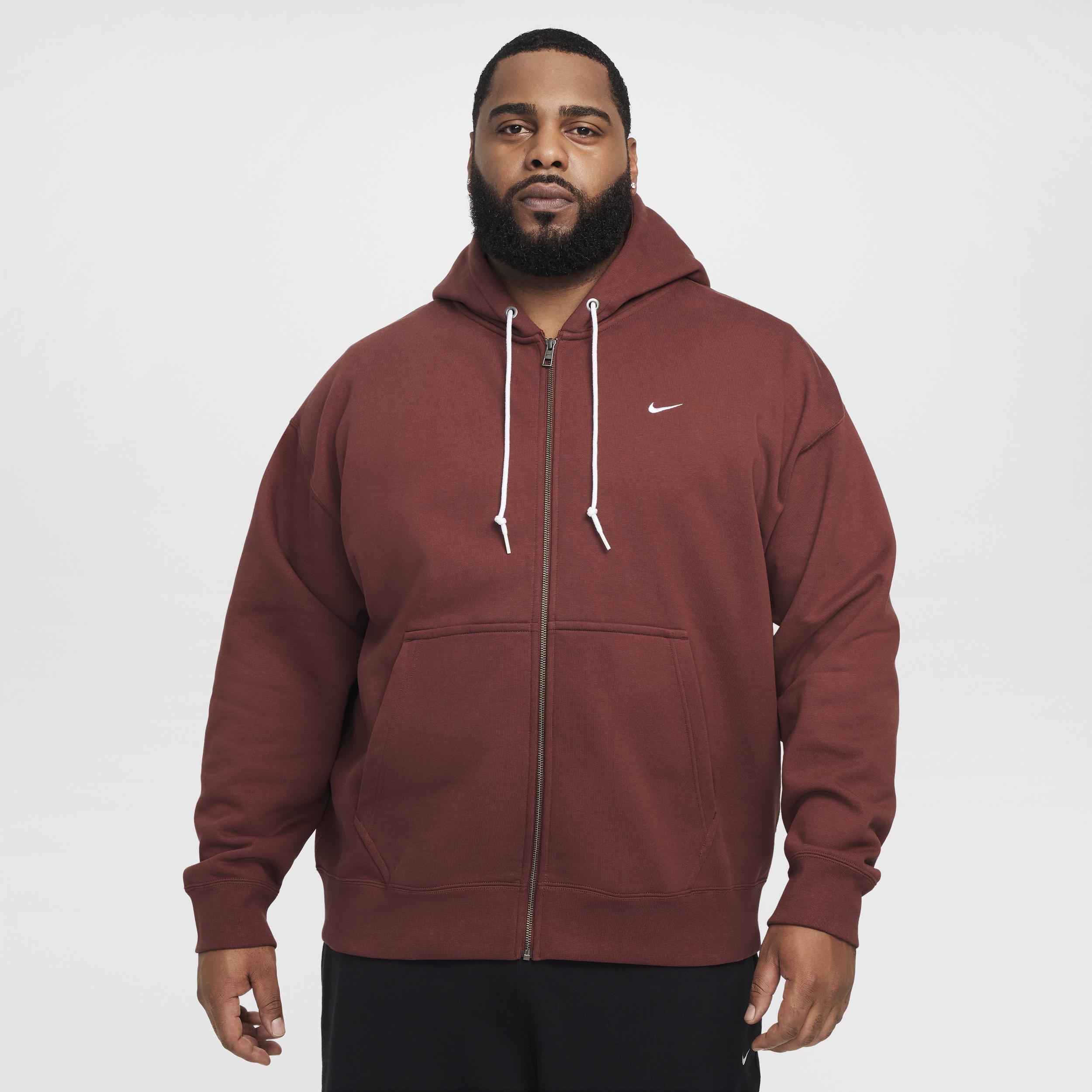 Nike Men's Solo Swoosh Full-Zip Hoodie Product Image