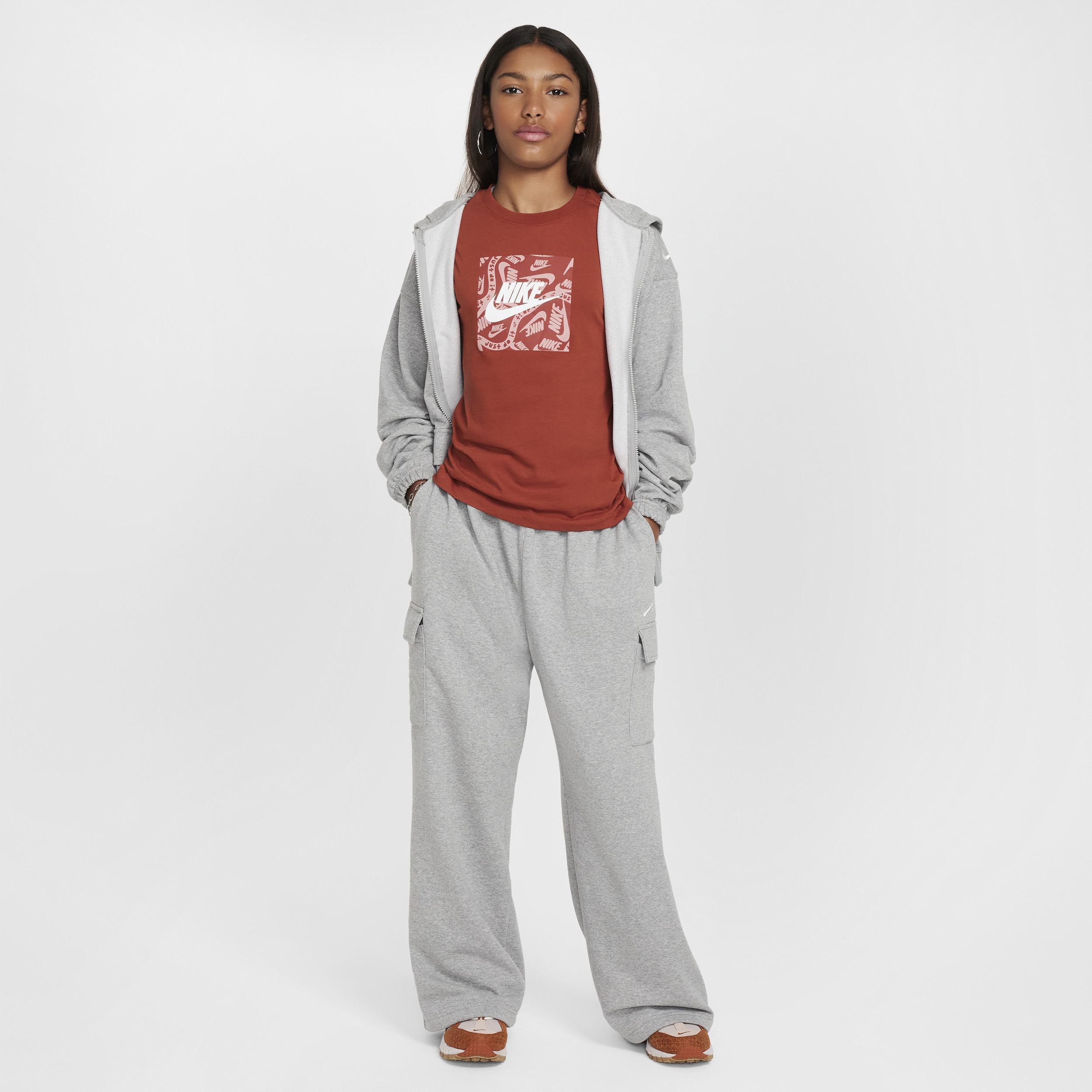 Nike Big Girls Sportswear Dri-fit Oversized Fleece Pants Product Image