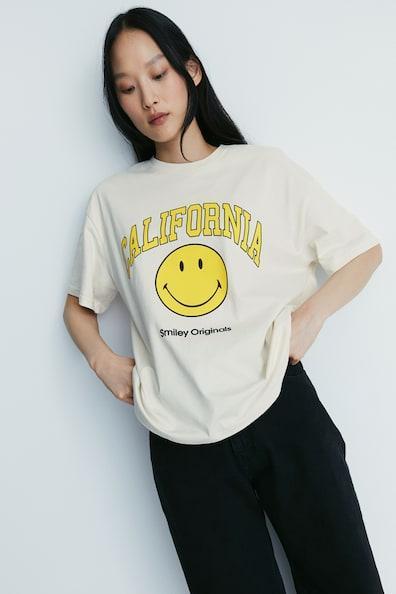 Oversized Printed T-shirt Product Image