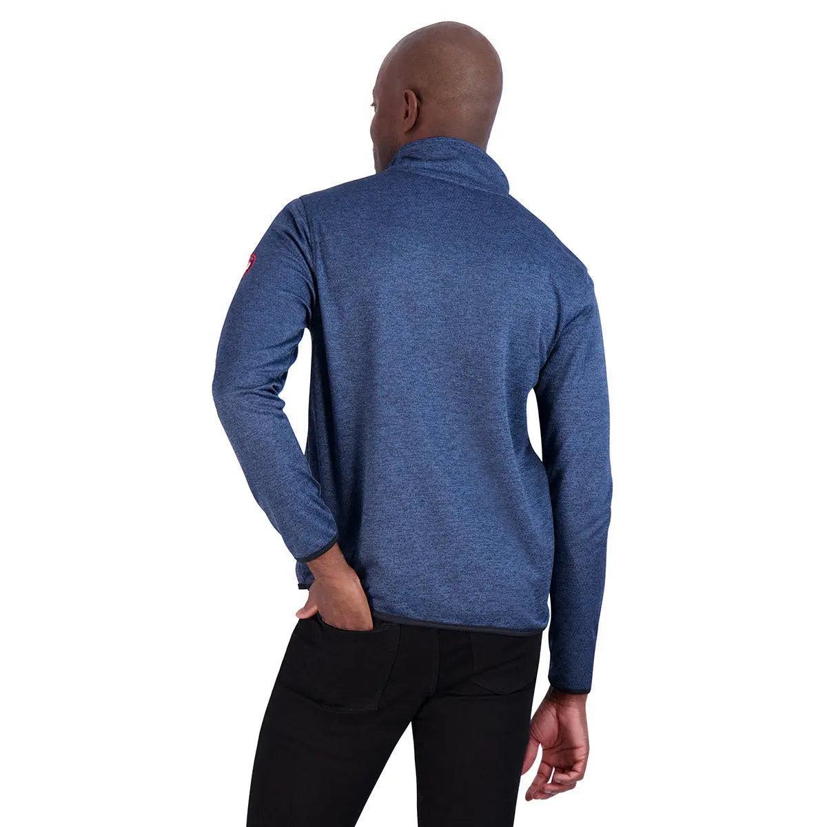 Canada Weather Gear Men's 1/4 Zip Birdseye Sweater Product Image