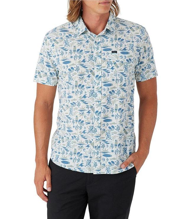 O'Neill Standard Fit Short Sleeve TRVLR UPF Traverse Printed Woven Shirt Product Image