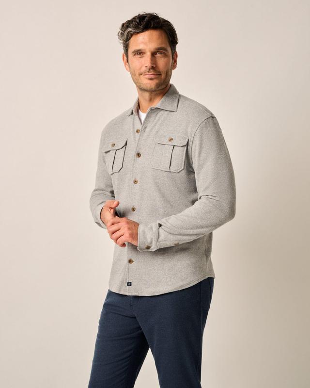 johnnie-O Brayden Stretch Flannel Lodge Shirt Product Image