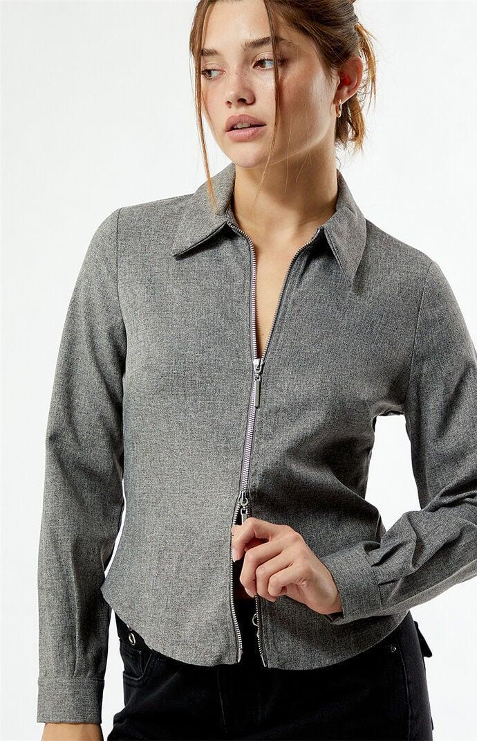 Another Girl Women's 2-Way Zip Jacket Product Image