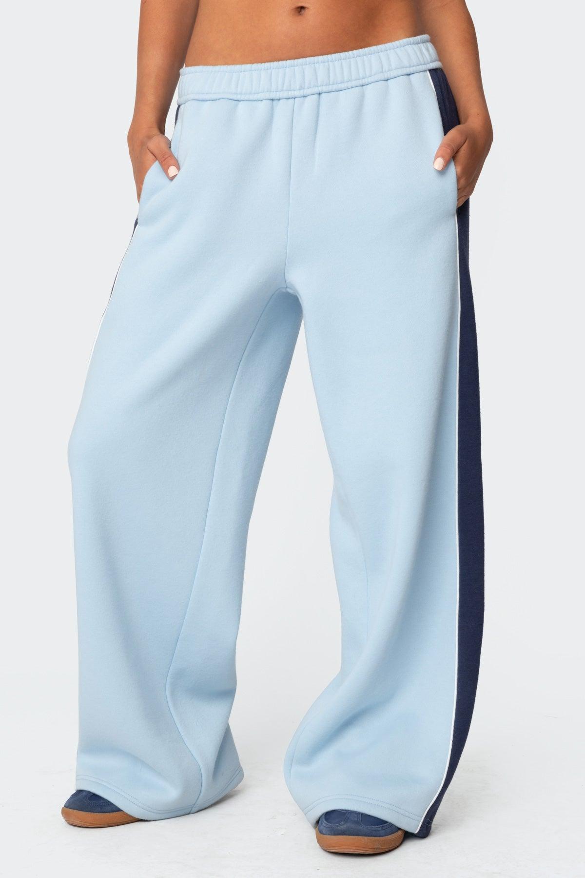 Contrast Panel Sweatpants Product Image