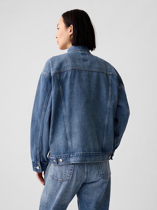 Oversized Icon Denim Jacket Product Image