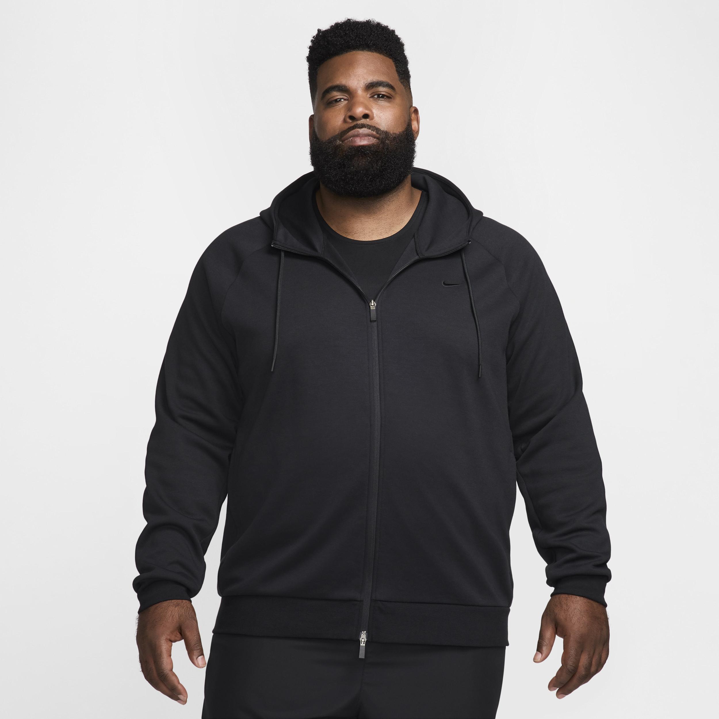 Nike Men's Primary Dri-FIT UV Full-Zip Versatile Hoodie Product Image