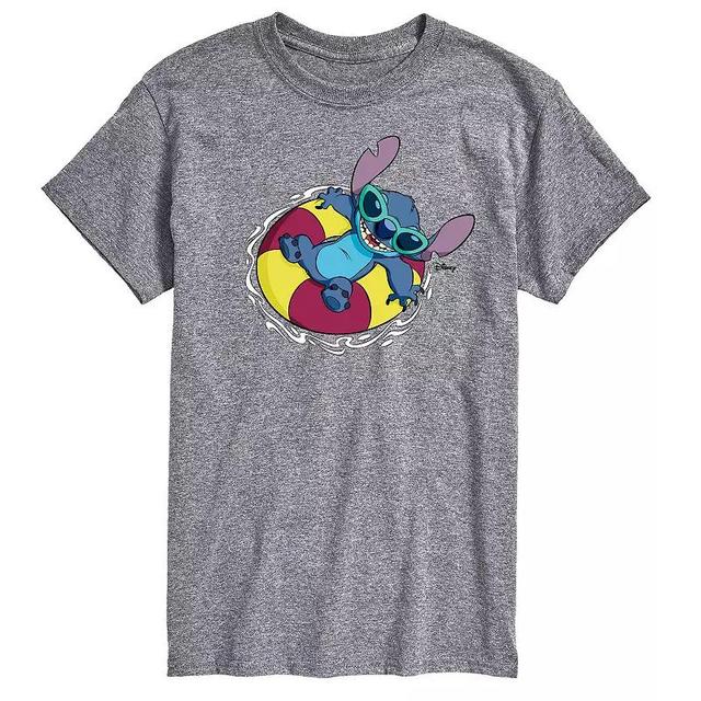 Disneys Lilo & Stitch Big & Tall Tube Stitch Graphic Tee, Mens Product Image