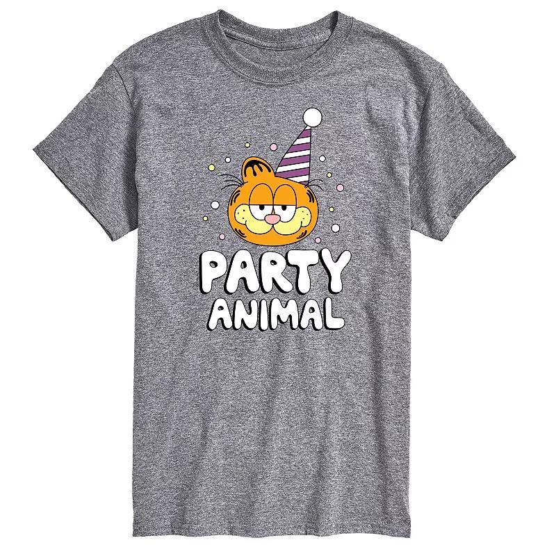 Mens Garfield Party Animal Graphic Tee Product Image