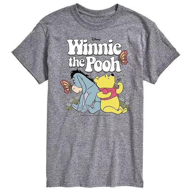 Disneys Winnie the Pooh Big & Tall Retro Characters Graphic Tee, Mens Product Image