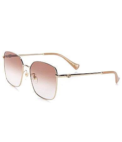 Gucci Womens Gg1146sk 58mm Rectangle Sunglasses Product Image