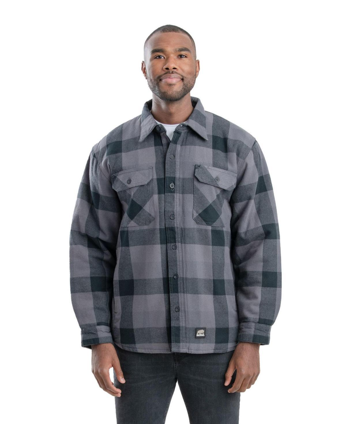 Berne Big & Tall Heartland Flannel Shirt Jacket Product Image