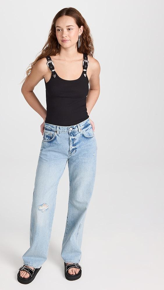 Pixie Market Owen Western Belt Tank Top | Shopbop Product Image