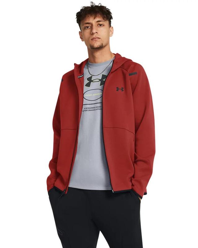 Men's UA Unstoppable Fleece Full-Zip Product Image