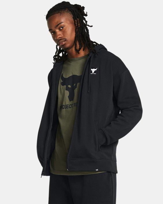 Mens Project Rock Heavyweight Terry Full-Zip Product Image