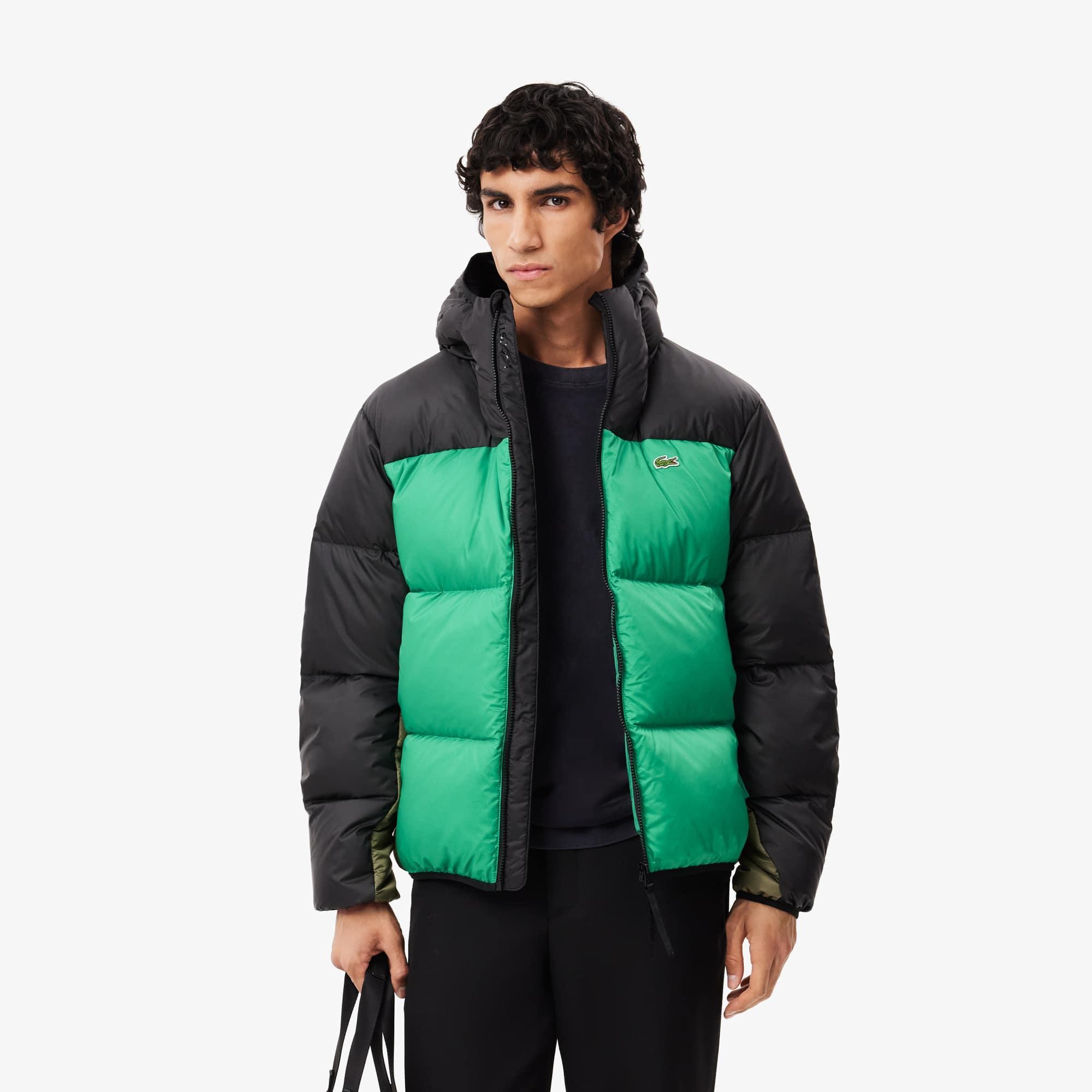 Water-Repellent Colour-Block Down Jacket Product Image