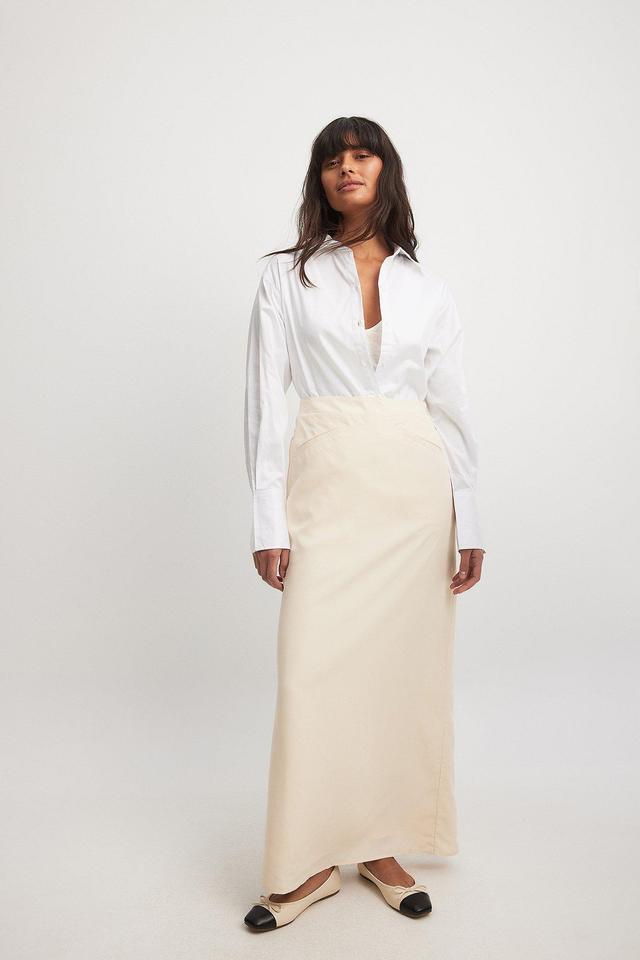 Flowy Pocket Detail Maxi Skirt Product Image