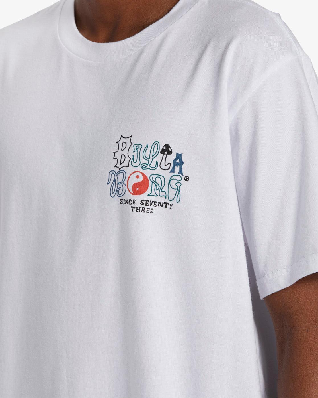 Worded T-Shirt - White Male Product Image