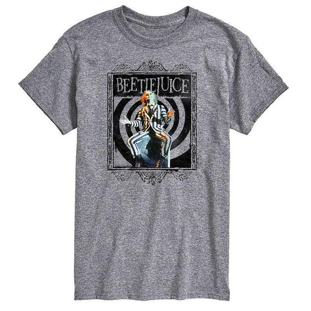 Mens Beetlejuice On Grave Tee Product Image