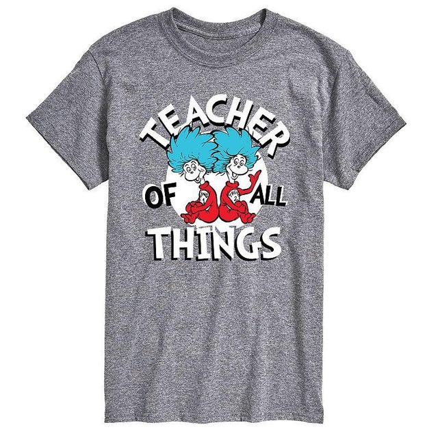 Mens Dr. Seuss Teacher Of All Things Tee Product Image