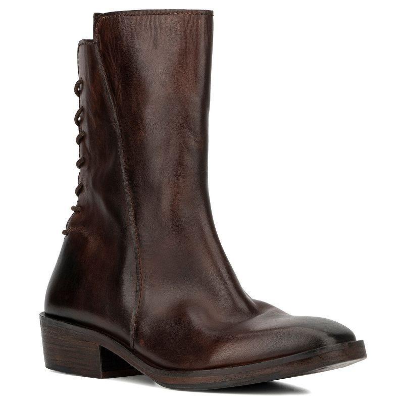 Vintage Foundry Co. Annabelle Womens Leather Ankle Boots Product Image