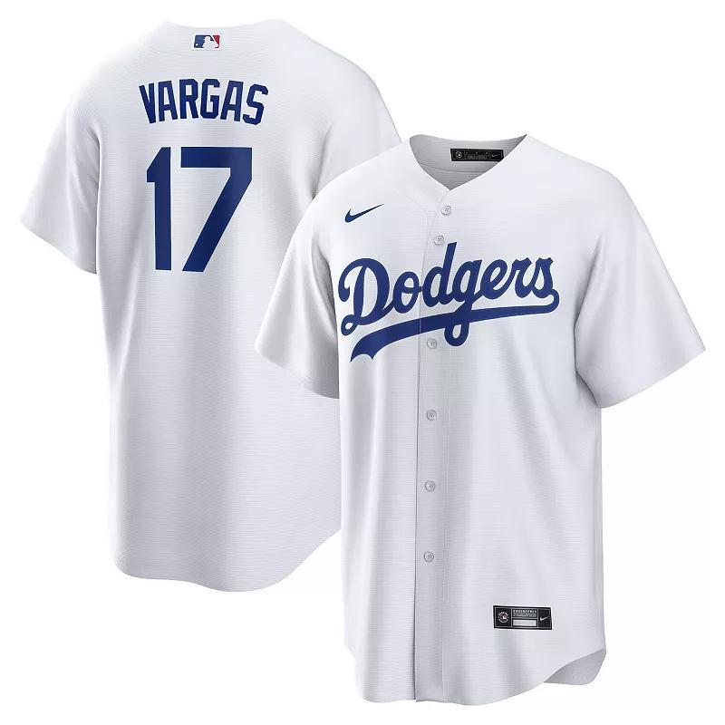 Mens Nike Miguel Vargas Los Angeles Dodgers Replica Player Jersey Product Image