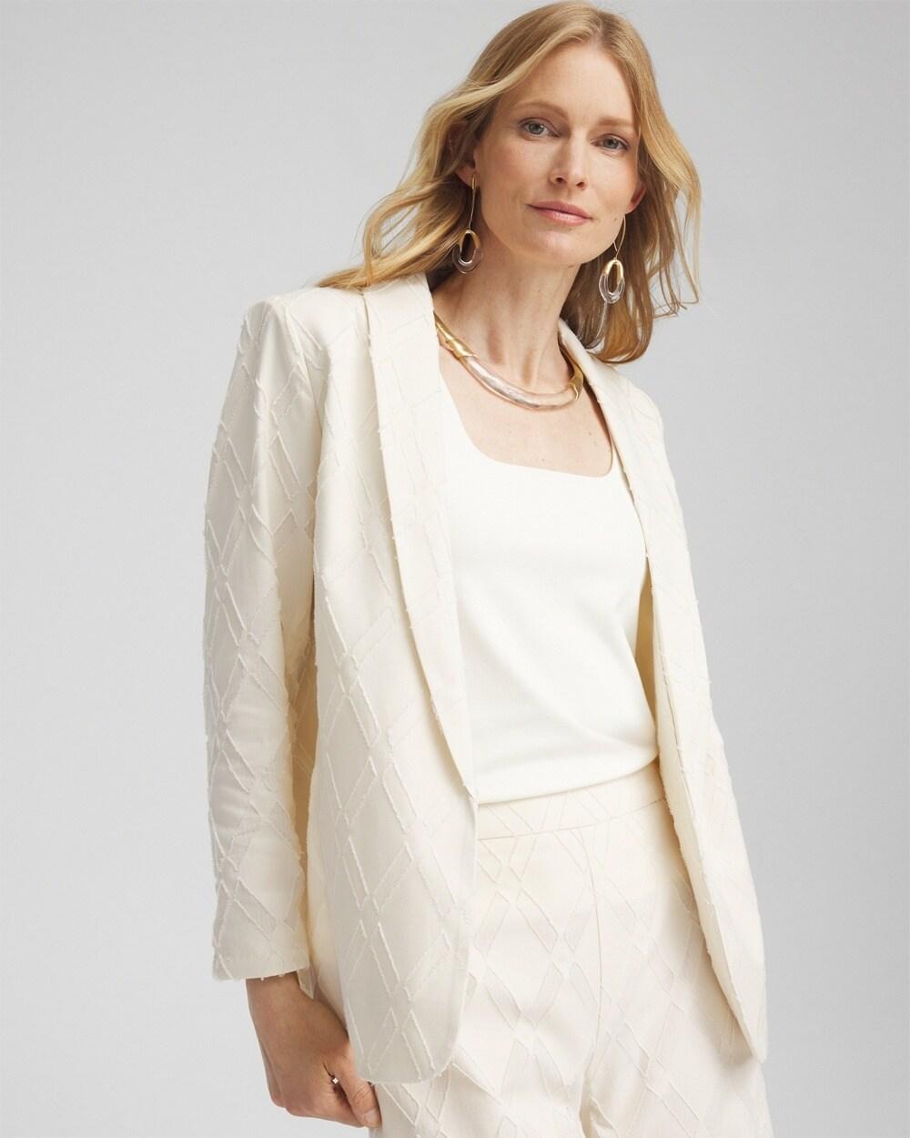 Textured Blazer Product Image