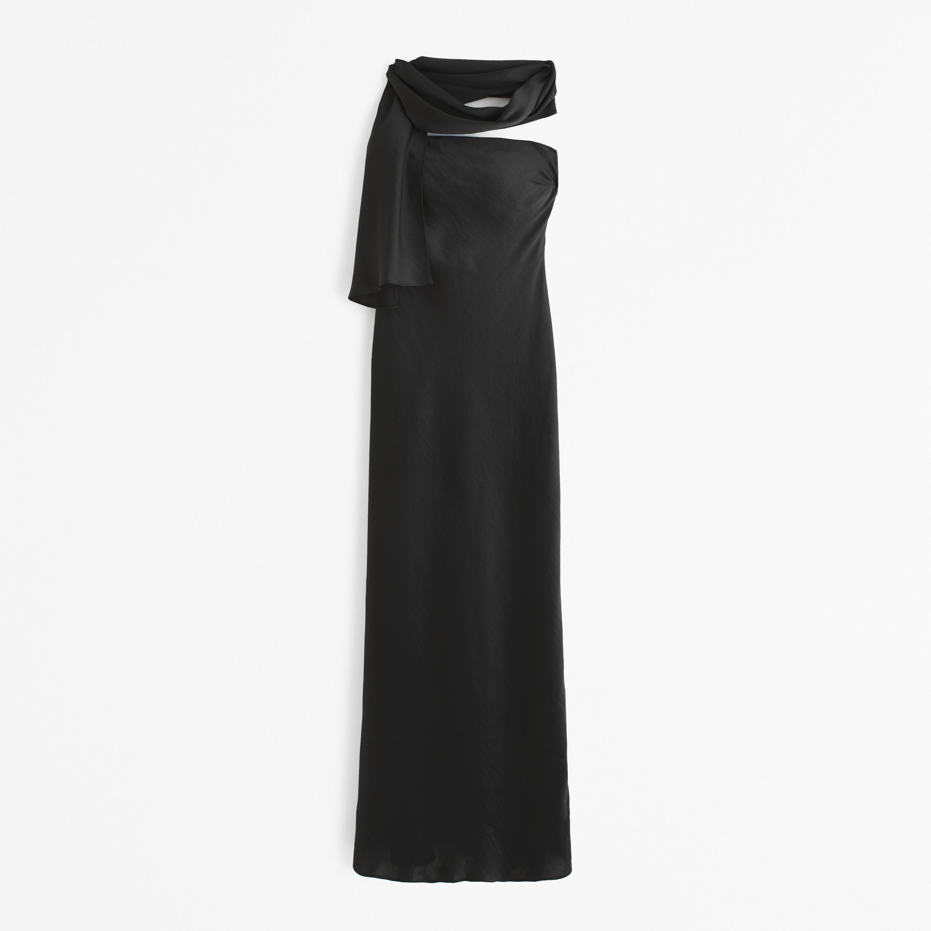 Strapless Scarf Maxi Dress Product Image