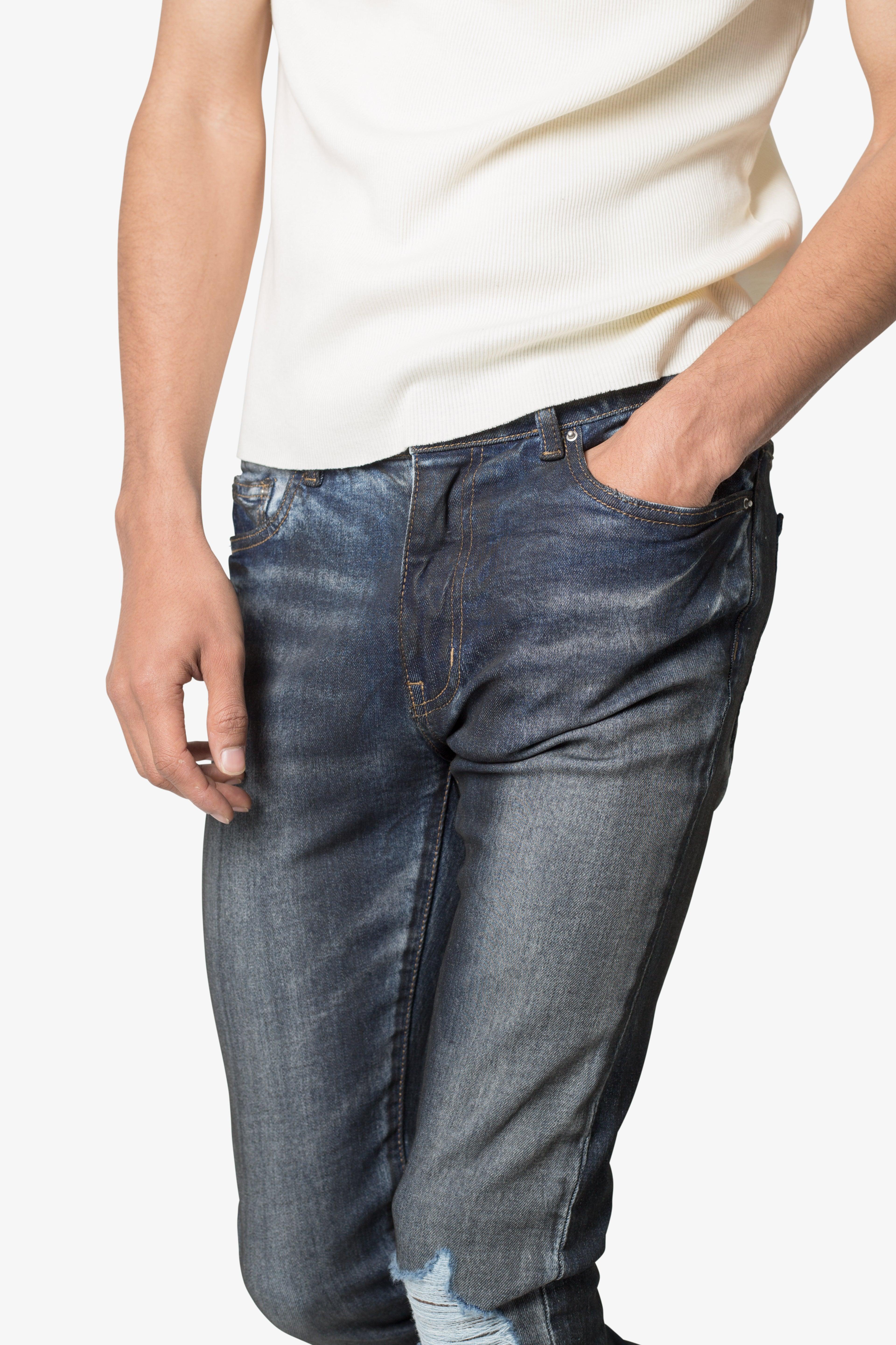 X385 Skinny Stacked Denim - Blue Product Image