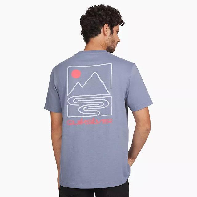 Mens Quiksilver Short Sleeve Graphic Tee Product Image