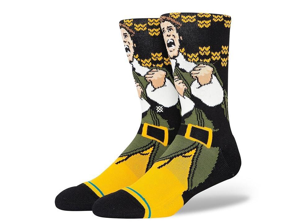 Stance Smilings My Favorite Elf Crew Cut Socks Shoes Product Image