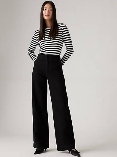 Ribcage Wide Leg Tailored Women's Jeans Product Image