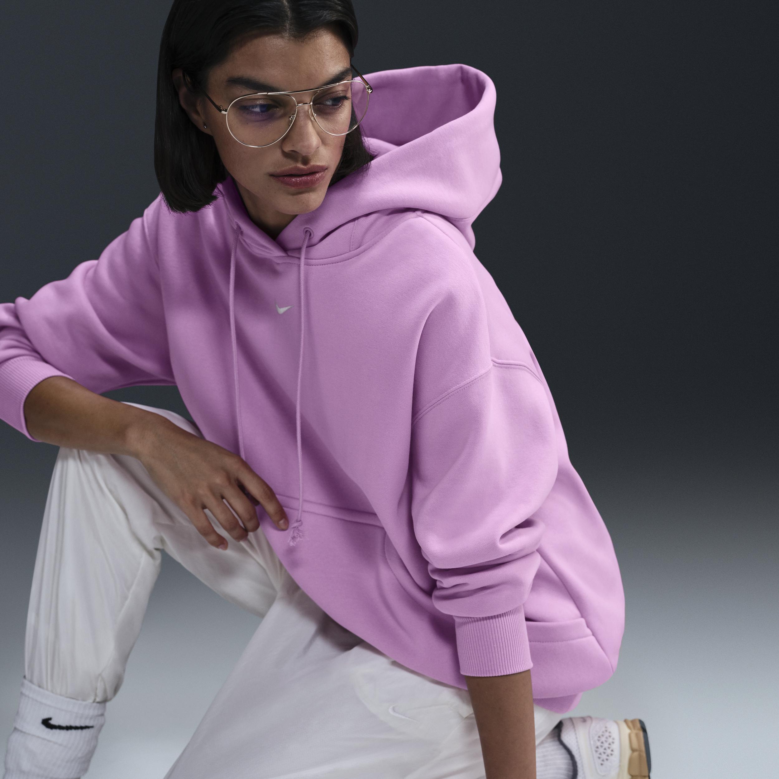 Women's Nike Sportswear Phoenix Fleece Oversized Pullover Hoodie Product Image