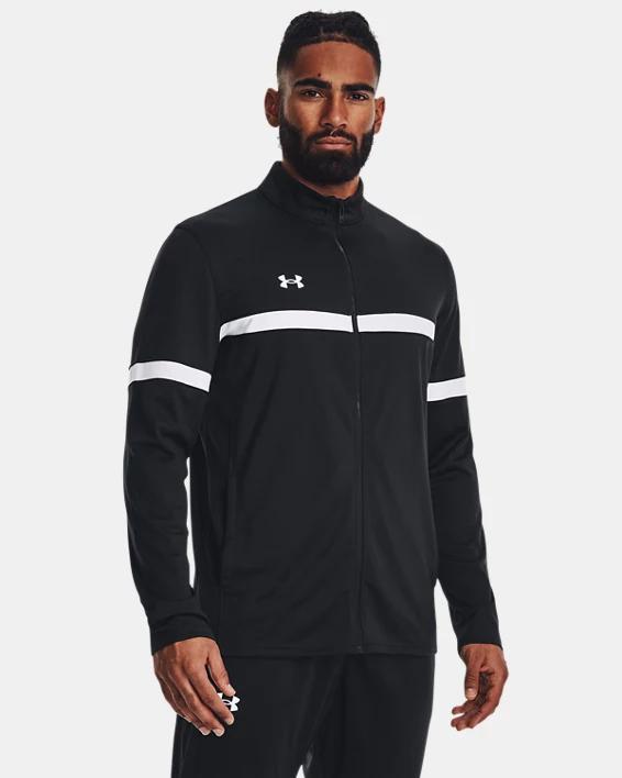 Mens UA Knit Warm Up Team Full-Zip Product Image