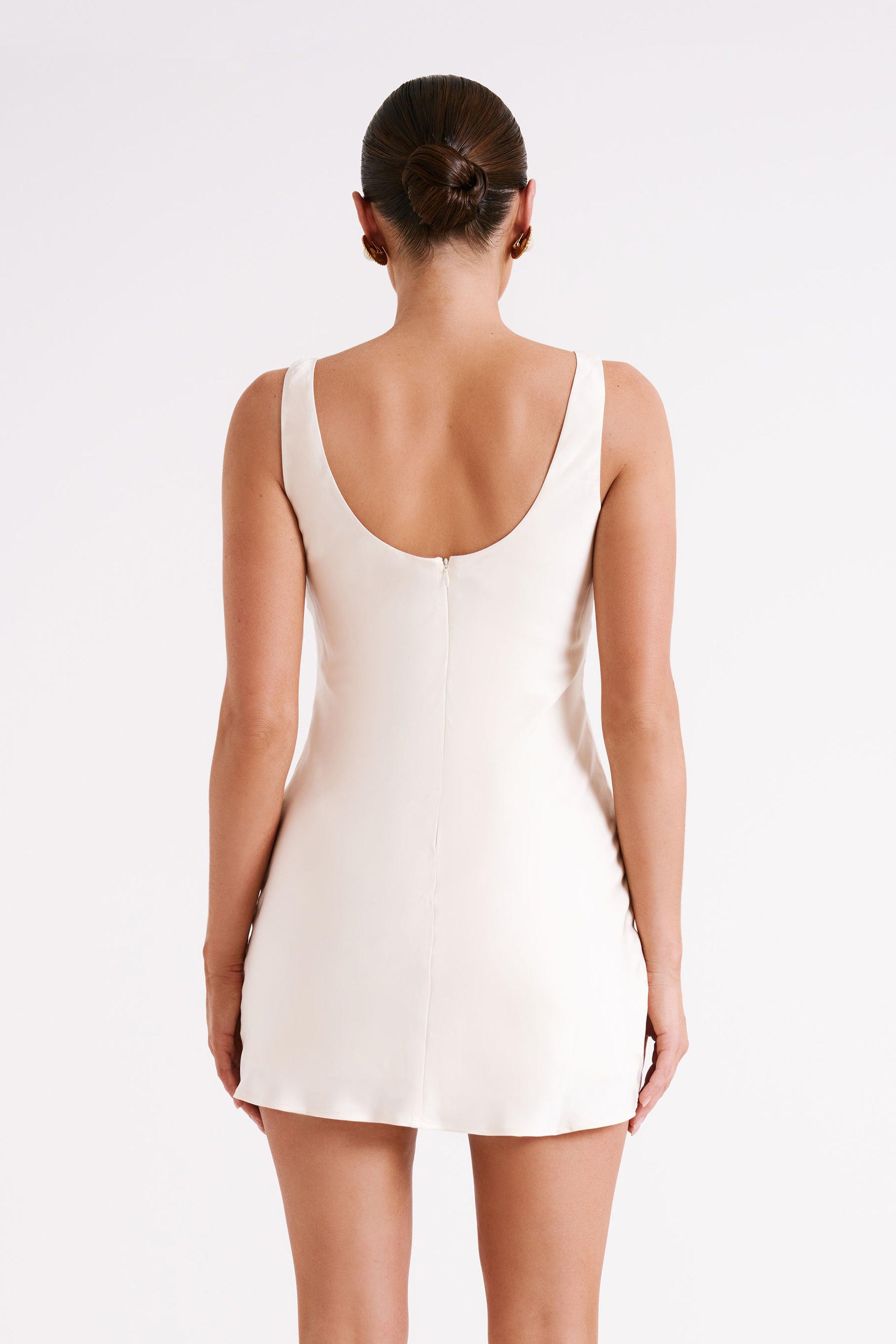 Aubrie Mini Dress - Ivory Product Image