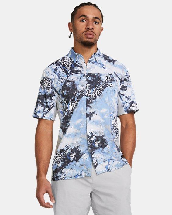 Men's UA Fish Pro Hybrid Printed Short Sleeve Product Image