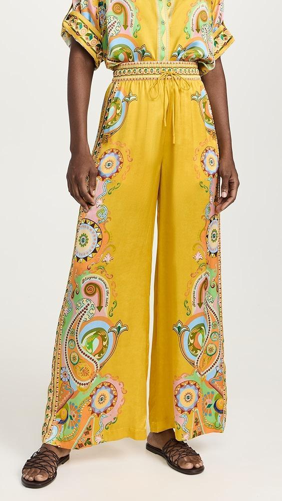 ALÉMAIS Pinball Silk Pants | Shopbop Product Image