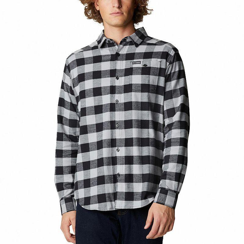 Columbia Mens Cornell Woods Flannel Long Sleeve Shirt Product Image