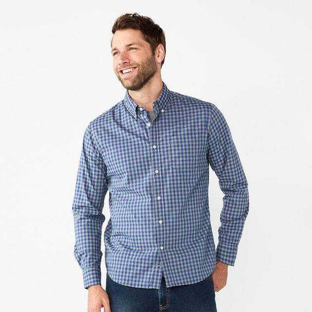 Mens Sonoma Goods For Life Perfect-Length Button-Down Shirt Product Image