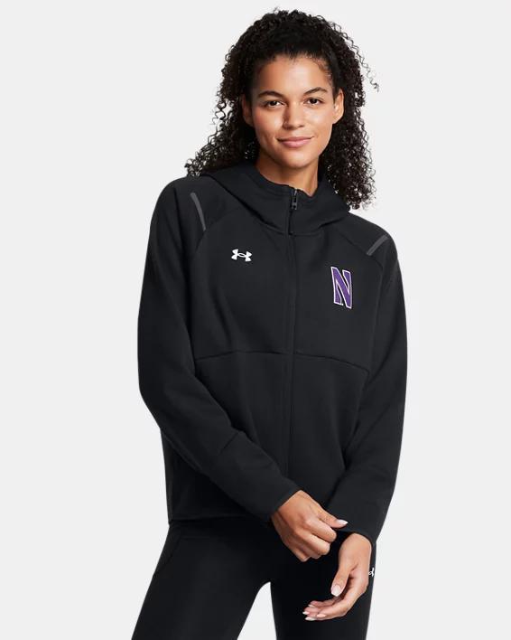 Women's UA Unstoppable Fleece Collegiate Jacket Product Image