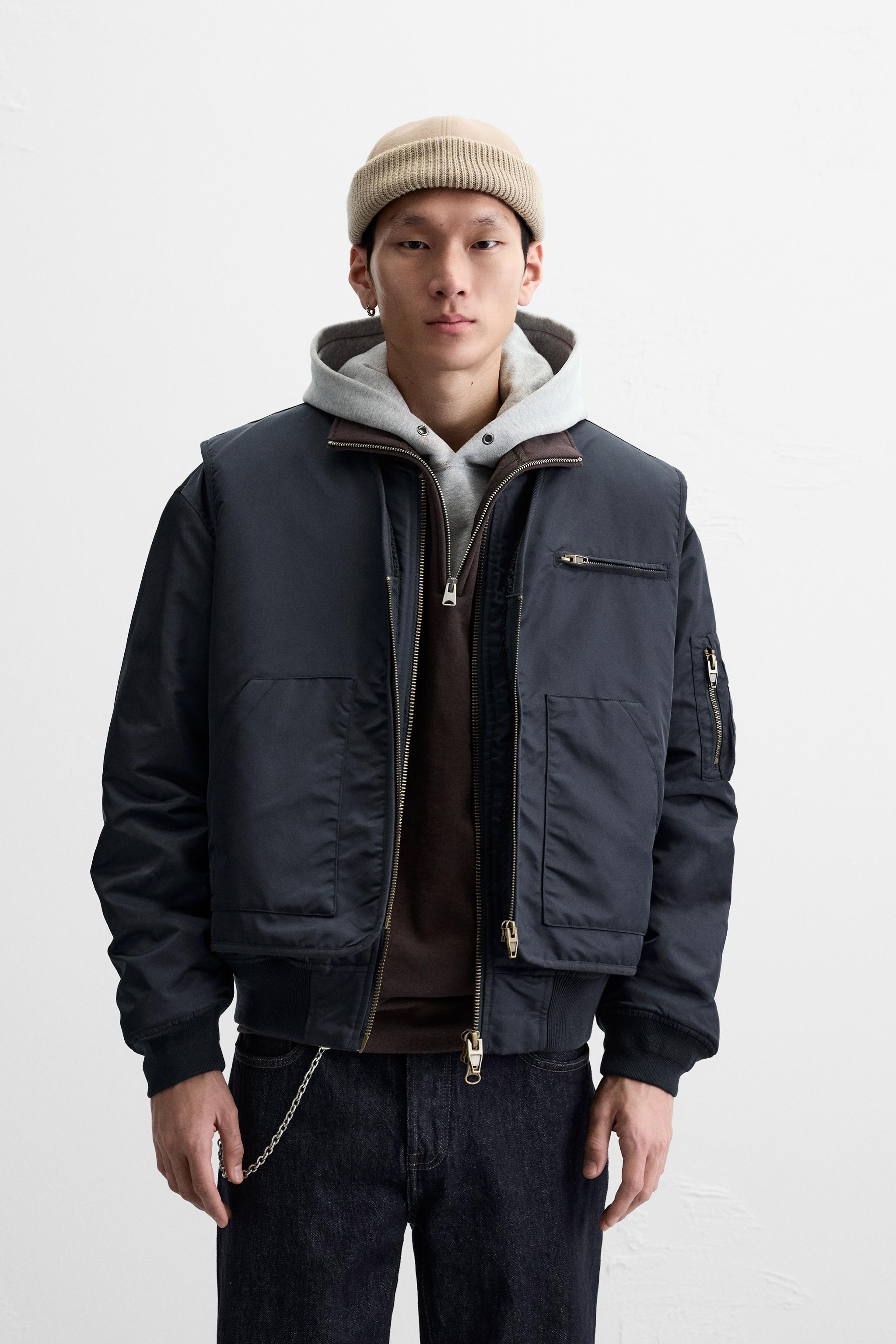 2 IN 1 BOMBER JACKET Product Image