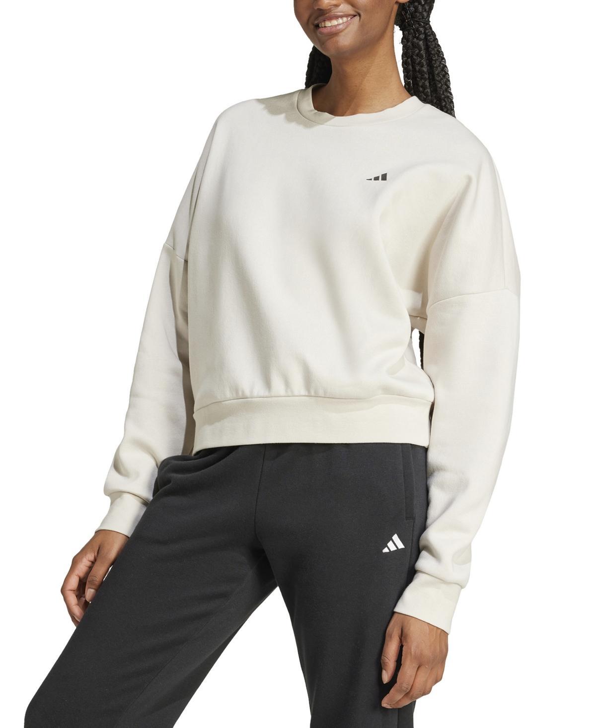 Womens adidas Essentials Feel Cozy Sportswear Sweatshirt Product Image