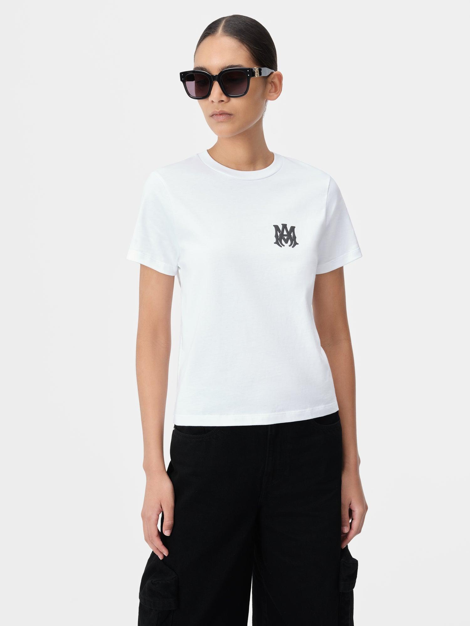 WOMEN - WOMEN'S MA CORE LOGO TEE - White Female Product Image