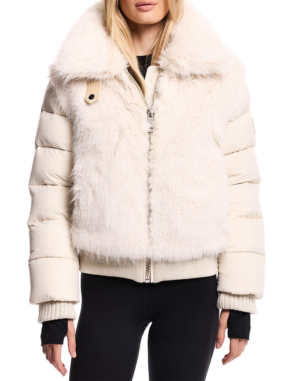 Womens Carlie Faux Fox Jacket Product Image