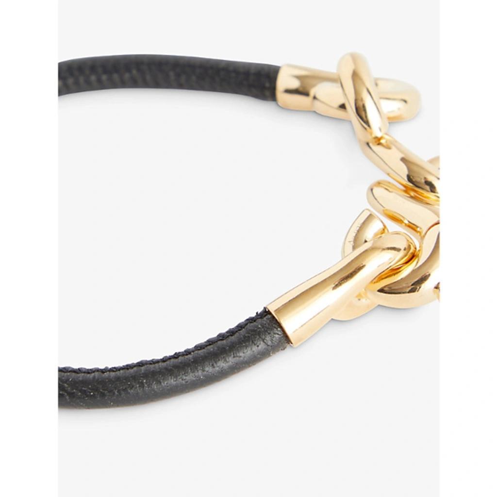 BOTTEGA VENETA Knot Bracelet In Black Product Image