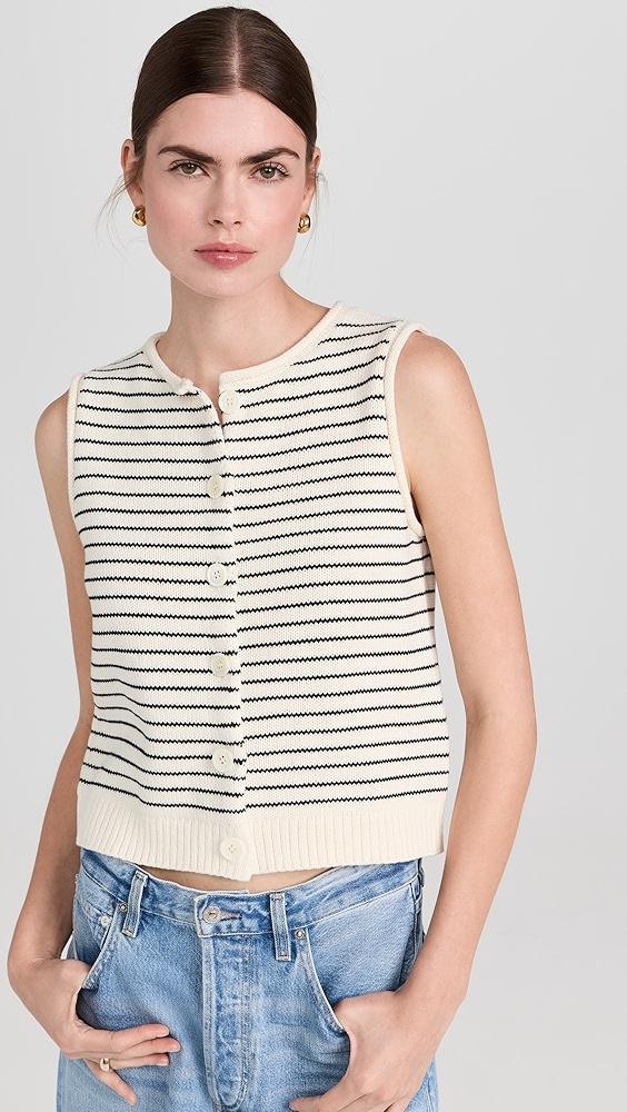 Alex Mill Bridget Striped Vest | Shopbop Product Image