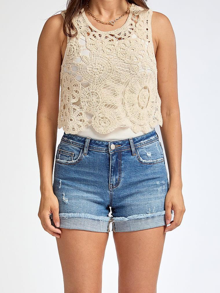 Denim Shorts Product Image