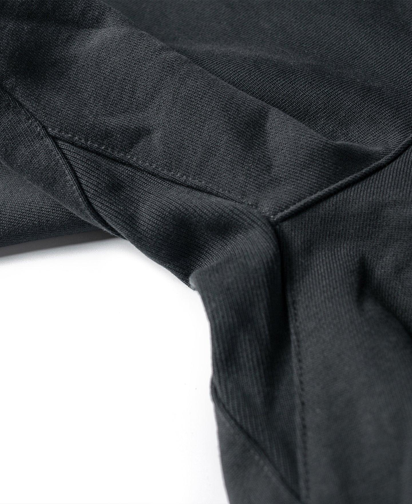 15 oz French Terry Sweat Shorts - Black Product Image