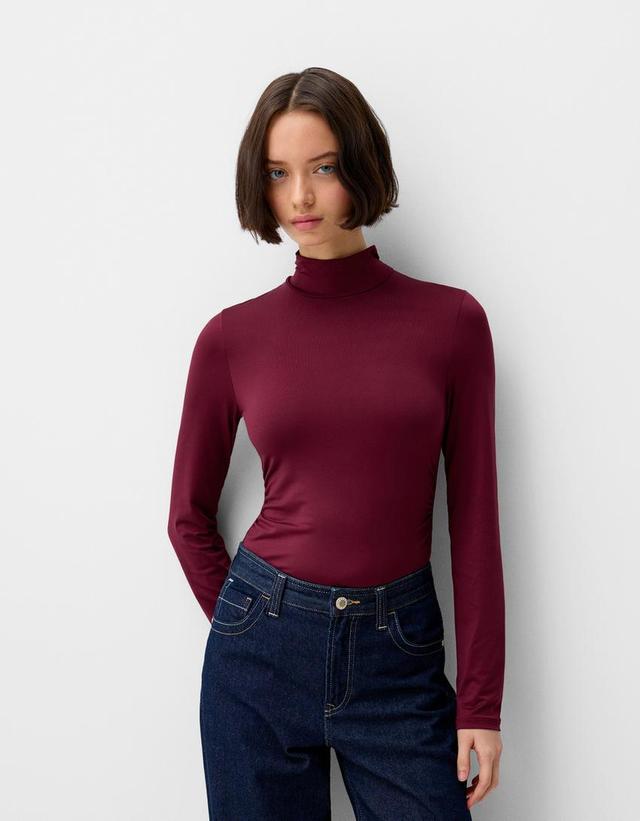 Long sleeve high neck bodysuit Product Image